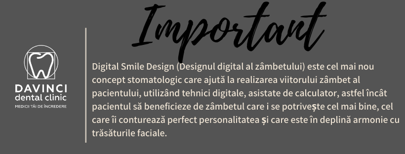 digital smile design designul perfect al zimbetului tau, fatete si coroane  dentare premium davinci dental clinic